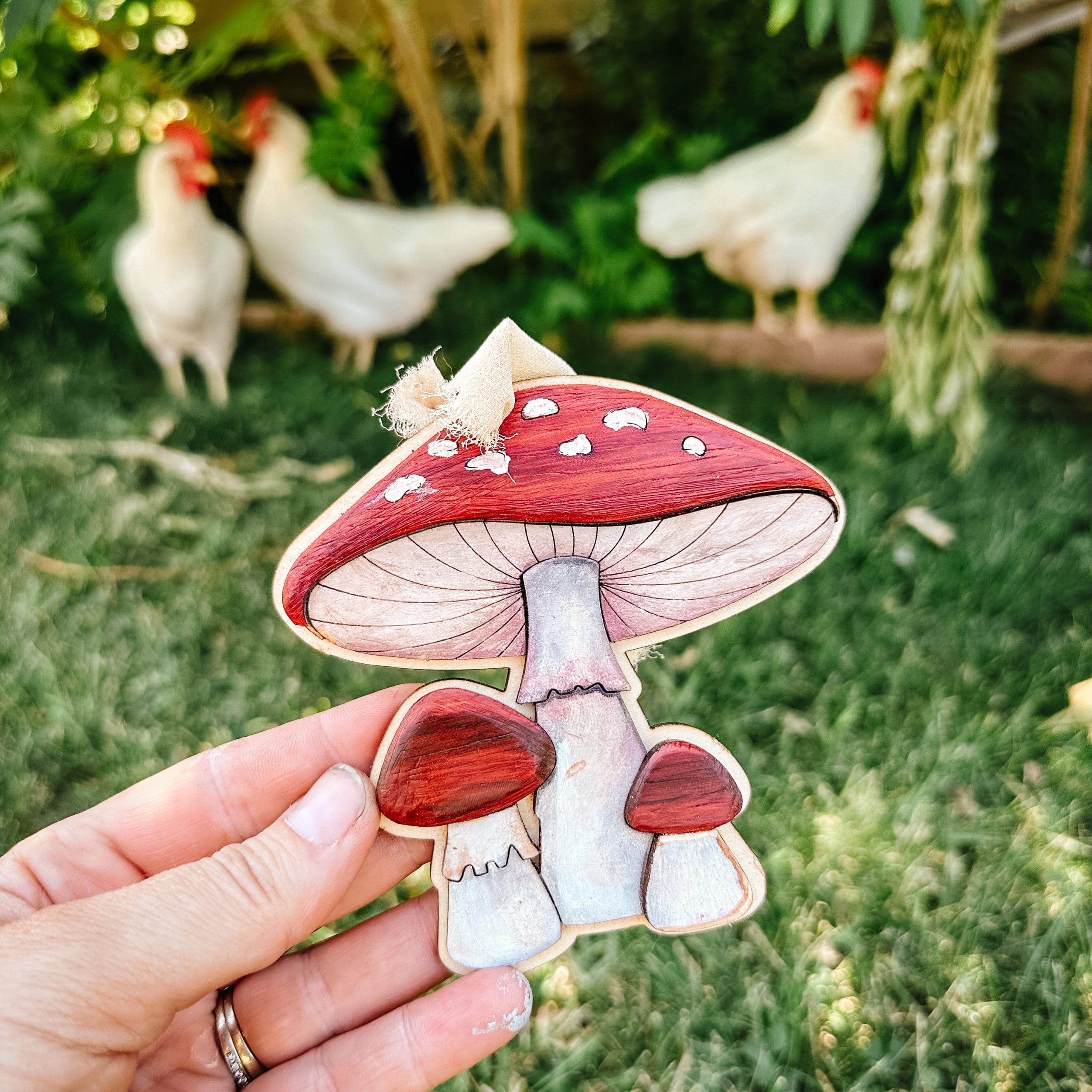Ornament: Mushroom Magic