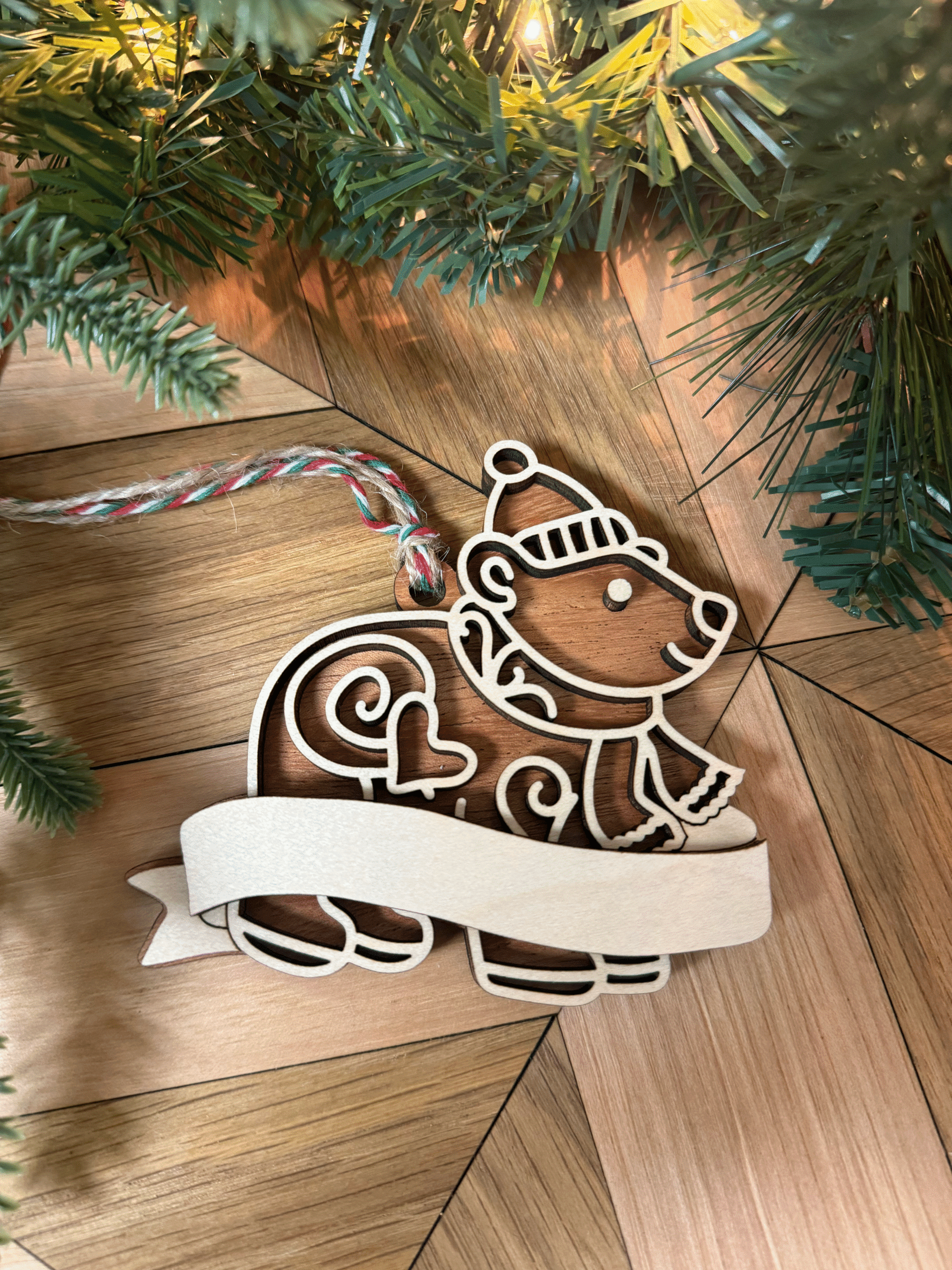 Ornament: Polar Bear for custom